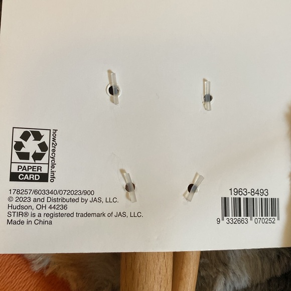 🎄2 Piece Christmas Spoon & Mini Spoon🎄Tool Set by Stir Holiday NWT - Gifts 🎁 - Picture 5 of 6